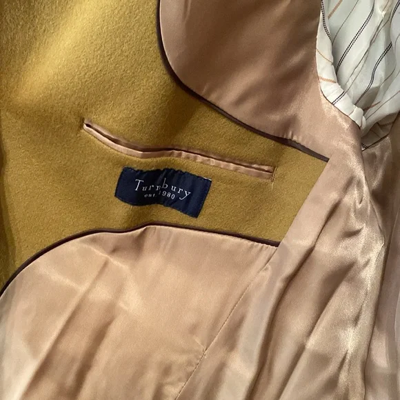 Turnbury of London Wool/Cashmere Men’s Coat - Picture 5 of 7